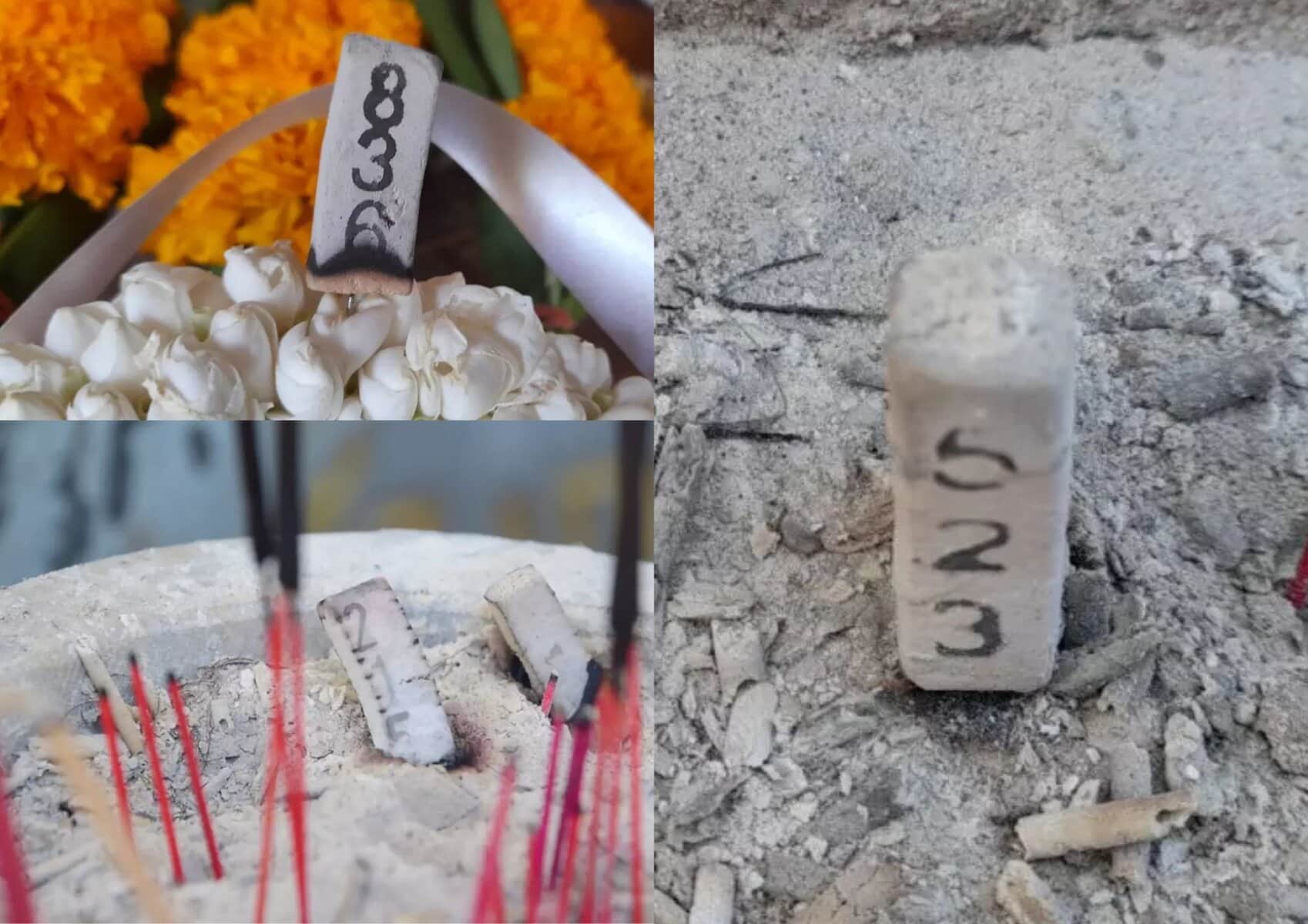 รวม "เลขเด็ด" จากธูปมงคลเสี่ยงทายไว้เป็นแนวทางให้คอหวยได้ลุ้นโชคงวดนี้